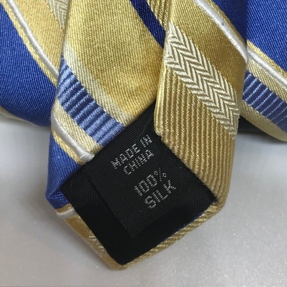 Michael by Michael Kors 100% Silk Striped Tie - Picture 3 of 3